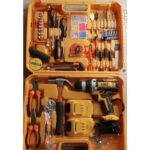 Dewalt 21V Cordless Electric Drill 47PC Tool Set WITH 2 Batteries