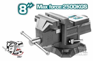 TOTAL BENCH VICE 8'' - 200mm (THT6186)