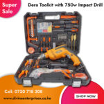 Dera Toolkit with 750w Impact Drill